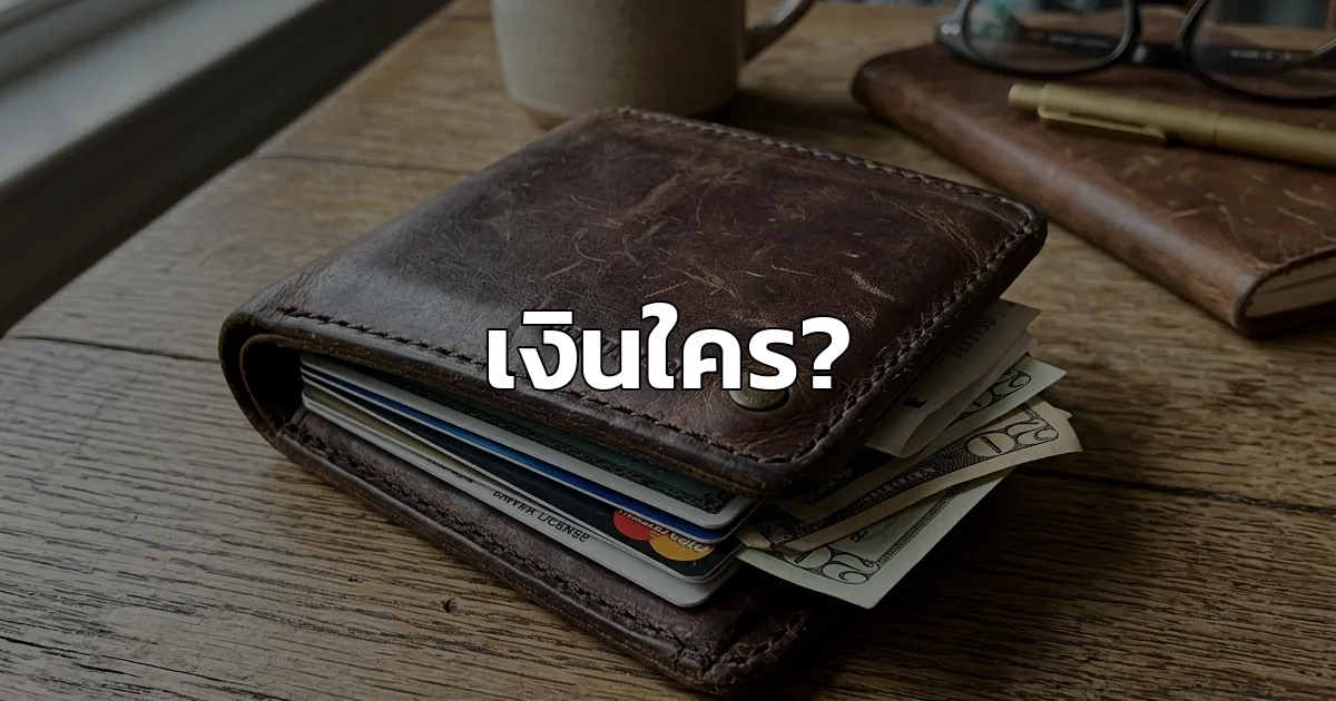 แยกบัญชีธุรกิจกับตัวเองซะ