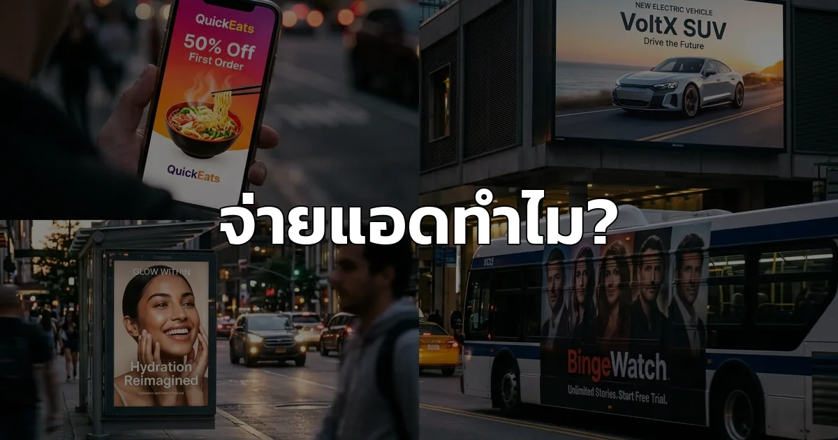การโฆษณาคือเรื่องไร้สาระ🤪