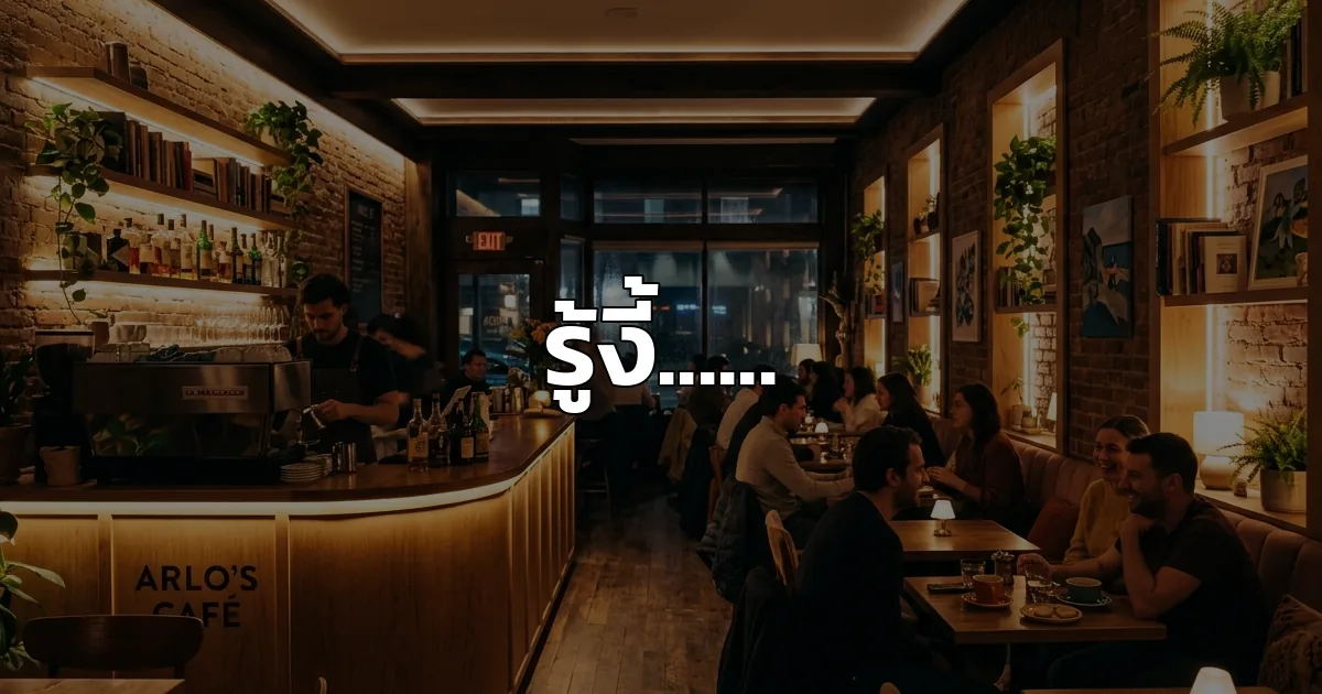 ออกแบบร้านอาหาร/คาเฟ่ 5 เรื่อง ที่ทำเสร็จแล้วต้องพูดว่า "รู้งี้…"